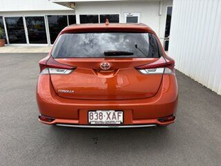 2016 Toyota Corolla ZRE182R Ascent Sport S-CVT Orange 7 Speed Constant Variable Hatchback