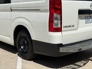 2019 Toyota HiAce KDH201R Crewvan LWB White 4 Speed Automatic Van Wagon