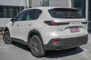 2026 Mazda CX-5 KM0HA0 G25 SKYACTIV-Drive i-ACTIV AWD Evolve Rhodium White 6 Speed Sports Automatic.