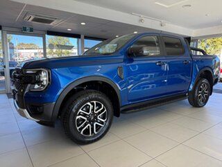 2025 Ford Ranger PY 2025.25MY Sport Blue 10 Speed Sports Automatic Dual Cab.