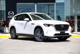 2026 Mazda CX-60 KH0HD G40e SKYACTIV-Drive i-ACTIV AWD Pure Rhodium White 8 Speed.