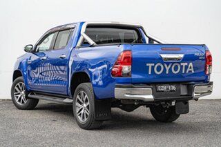 2018 Toyota Hilux GUN126R SR5 Double Cab Blue 6 Speed Sports Automatic Utility