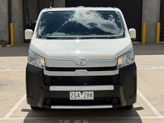 2019 Toyota HiAce KDH201R Crewvan LWB White 4 Speed Automatic Van Wagon.