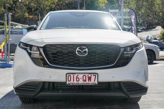 2026 Mazda CX-5 KM0HA0 G25 SKYACTIV-Drive i-ACTIV AWD Evolve Rhodium White 6 Speed Sports Automatic.