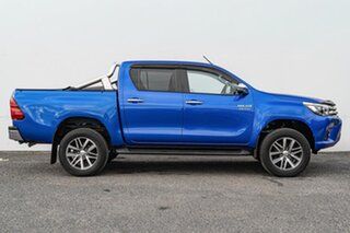 2018 Toyota Hilux GUN126R SR5 Double Cab Blue 6 Speed Sports Automatic Utility