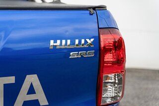 2018 Toyota Hilux GUN126R SR5 Double Cab Blue 6 Speed Sports Automatic Utility