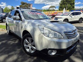 2011 Subaru Outback B5A MY11 2.0D AWD Premium Crystal White Pearl 6 Speed Manual Wagon.