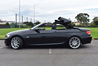 2008 BMW 3 Series E93 MY08 325i Steptronic Black 6 Speed Sports Automatic Convertible