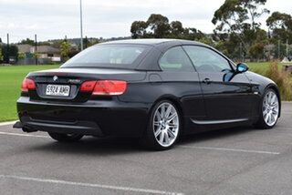 2008 BMW 3 Series E93 MY08 325i Steptronic Black 6 Speed Sports Automatic Convertible