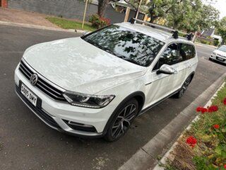 2017 Volkswagen Passat 3C (B8) MY17 140TDI DSG 4MOTION Alltrack White 6 Speed.