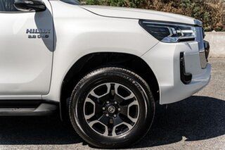2022 Toyota Hilux GUN126R SR5 Double Cab White 6 Speed Sports Automatic Utility
