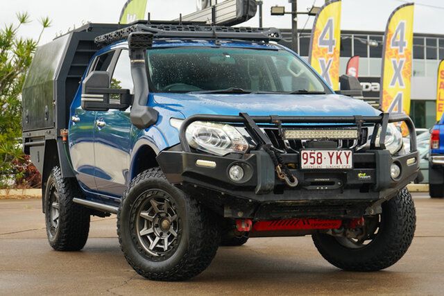 Used Mitsubishi Triton MQ MY18 GLS Double Cab Bundamba, 2018 Mitsubishi Triton MQ MY18 GLS Double Cab Blue 6 Speed Manual Utility