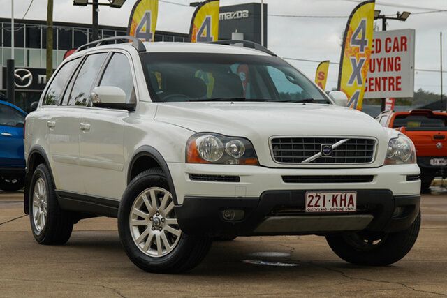 Used Volvo XC90 P28 MY07 D5 Bundamba, 2007 Volvo XC90 P28 MY07 D5 White 6 Speed Sports Automatic Wagon