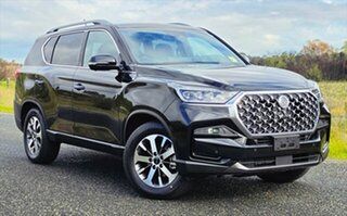 2026 KGM Rexton Y461 MY26 Ultimate Space Black 8 Speed Sports Automatic Wagon.