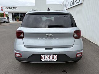 2022 Hyundai Venue Qx.v4 MY22 Elite Silver 6 Speed Automatic Wagon