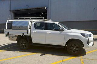 2021 Toyota Hilux GUN126R SR5 Double Cab 6 Speed Sports Automatic Cab Chassis.