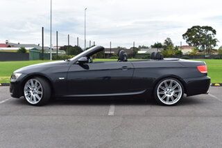 2008 BMW 3 Series E93 MY08 325i Steptronic Black 6 Speed Sports Automatic Convertible
