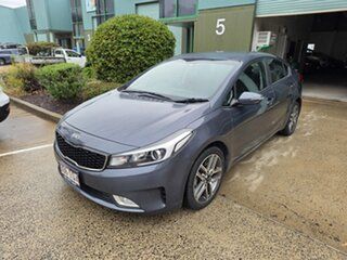 2017 Kia Cerato YD MY18 S Premium Blue Metallic 6 Speed Auto Seq Sportshift Sedan.