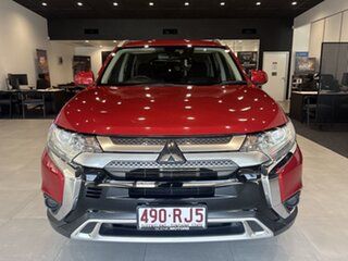 2018 Mitsubishi Outlander ZL MY19 ES AWD ADAS Red 6 Speed Constant Variable Wagon
