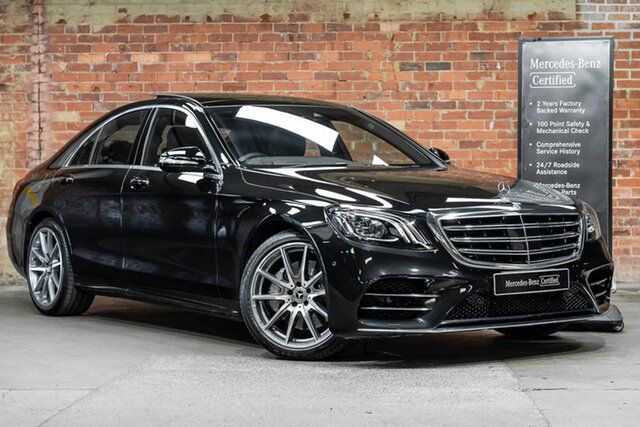 Used Mercedes-Benz S-Class W222 809MY S350 d 9G-Tronic Keysborough, 2019 Mercedes-Benz S-Class W222 809MY S350 d 9G-Tronic Black 9 Speed Sports Automatic Sedan
