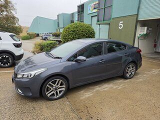 2017 Kia Cerato YD MY18 S Premium Blue Metallic 6 Speed Auto Seq Sportshift Sedan.