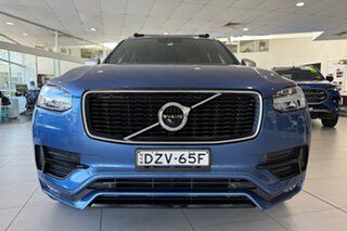 2018 Volvo XC90 256 MY18 T6 R-Design (AWD) Blue 8 Speed Automatic Geartronic Wagon