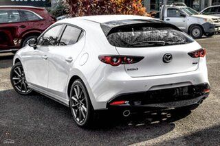2026 Mazda 3 BP2H7A G20 SKYACTIV-Drive Touring White 6 Speed Sports Automatic Hatchback