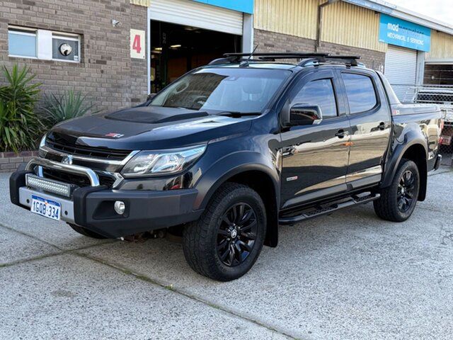 Used Holden Colorado RG MY18 Z71 Pickup Crew Cab Wangara, 2018 Holden Colorado RG MY18 Z71 Pickup Crew Cab Black 6 Speed Sports Automatic Utility