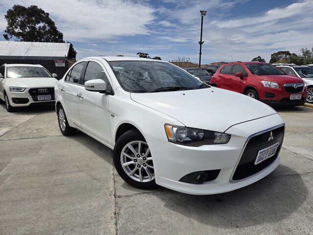 Used Mitsubishi Lancer CJ MY15 LS St James, 2015 Mitsubishi Lancer CJ MY15 LS White 5 Speed Manual Sedan