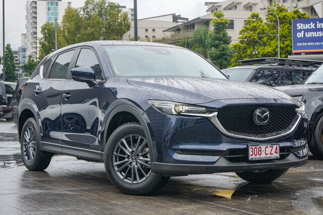 Used Mazda CX-5 KF2W7A Maxx SKYACTIV-Drive FWD Sport Newstead, 2021 Mazda CX-5 KF2W7A Maxx SKYACTIV-Drive FWD Sport Blue 6 Speed Sports Automatic Wagon