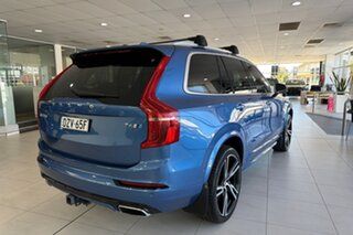 2018 Volvo XC90 256 MY18 T6 R-Design (AWD) Blue 8 Speed Automatic Geartronic Wagon.