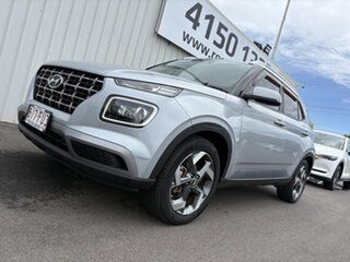 2022 Hyundai Venue Qx.v4 MY22 Elite Silver 6 Speed Automatic Wagon