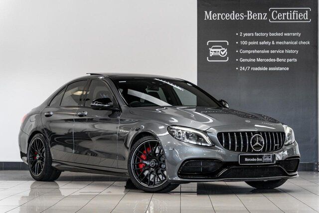 Used Mercedes-Benz C-Class W205 801MY C63 AMG SPEEDSHIFT MCT S Keysborough, 2020 Mercedes-Benz C-Class W205 801MY C63 AMG SPEEDSHIFT MCT S Grey 9 Speed Sports Automatic Sedan