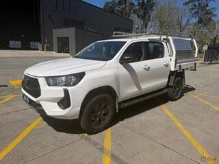 2021 Toyota Hilux GUN126R SR5 Double Cab 6 Speed Sports Automatic Cab Chassis.