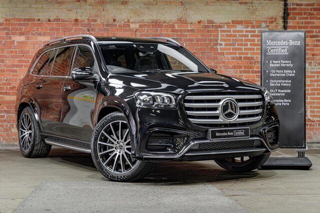 Used Mercedes-Benz GLS-Class X167 804+054MY GLS450 d 9G-TRONIC 4MATIC Keysborough, 2024 Mercedes-Benz GLS-Class X167 804+054MY GLS450 d 9G-TRONIC 4MATIC Black 9 Speed Sports Automatic