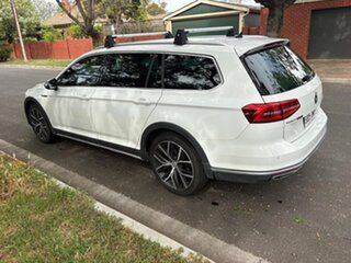2017 Volkswagen Passat 3C (B8) MY17 140TDI DSG 4MOTION Alltrack White 6 Speed.