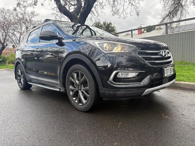 Used Hyundai Santa Fe DM5 MY18 Active X 2WD Prospect, 2018 Hyundai Santa Fe DM5 MY18 Active X 2WD Black 6 Speed Sports Automatic Wagon