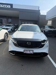 2026 Mazda CX-5 KF4WLA G25 SKYACTIV-Drive i-ACTIV AWD GT SP White 6 Speed Sports Automatic Wagon.