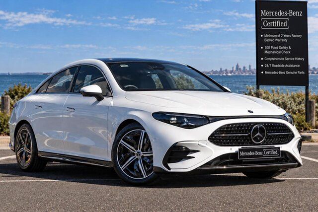 Used Mercedes-Benz CLA-Class C178 807MY CLA200 e-DCS Wishart, 2026 Mercedes-Benz CLA-Class C178 807MY CLA200 e-DCS White 8 Speed Sports Automatic Dual Clutch