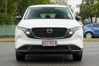 2026 Mazda CX-5 KM0HA0 G25 SKYACTIV-Drive i-ACTIV AWD Evolve Rhodium White 6 Speed Sports Automatic