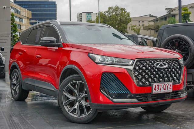 Used Chery Tiggo 7 PRO T32 MY23 Ultimate DCT AWD Newstead, 2023 Chery Tiggo 7 PRO T32 MY23 Ultimate DCT AWD Red 7 Speed Sports Automatic Dual Clutch Wagon