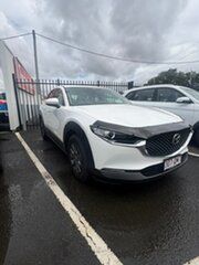 2025 Mazda CX-30 DM2W7A G20 SKYACTIV-Drive Pure White 6 Speed Sports Automatic Wagon.