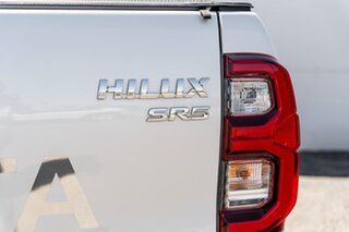 2022 Toyota Hilux GUN126R SR5 Double Cab White 6 Speed Sports Automatic Utility