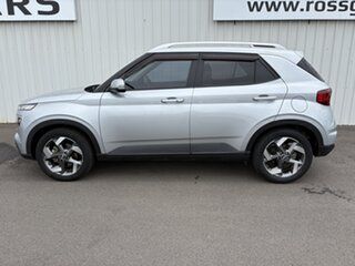 2022 Hyundai Venue Qx.v4 MY22 Elite Silver 6 Speed Automatic Wagon