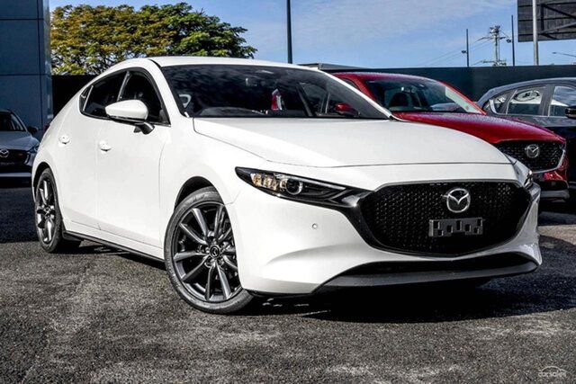 New Mazda 3 BP2H7A G20 SKYACTIV-Drive Touring Waitara, 2026 Mazda 3 BP2H7A G20 SKYACTIV-Drive Touring White 6 Speed Sports Automatic Hatchback