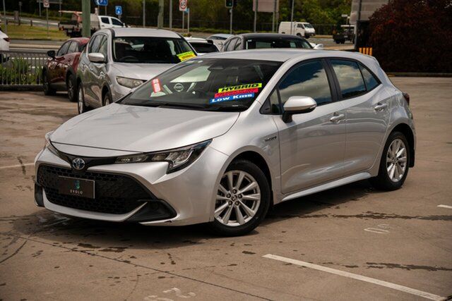 Used Toyota Corolla ZWE219R Ascent Sport E-CVT Hybrid Kippa-Ring, 2023 Toyota Corolla ZWE219R Ascent Sport E-CVT Hybrid Silver 1 Speed Constant Variable Hatchback