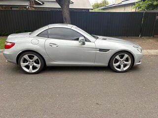 2012 Mercedes-Benz SLK-Class R172 SLK350 BlueEFFICIENCY 7G-Tronic + Silver 7 Speed Sports Automatic