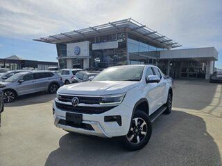 2025 Volkswagen Amarok NF MY25 TDI600 4MOTION Perm Style White 10 Speed Automatic Utility.