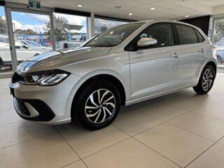 2025 Volkswagen Polo AE MY25 85TSI DSG Life Silver 7 Speed Sports Automatic Dual Clutch Hatchback.