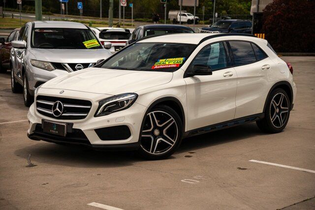 Used Mercedes-Benz GLA-Class X156 807MY GLA180 DCT Kippa-Ring, 2016 Mercedes-Benz GLA-Class X156 807MY GLA180 DCT White 7 Speed Sports Automatic Dual Clutch Wagon
